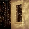 Luces De Navidad>DecoWoerner Cortina De Luces LED Para Uso Profesional Sistema IP20, 1000 LED, 500 X 200 Cm, Sin Cable
