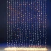 Luces De Navidad>DecoWoerner Cortina De Luces LED Para Uso Profesional Sistema IP20, 1800 LED, 900 X 200 Cm, Sin Cable