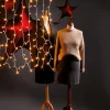 Luces De Navidad>DecoWoerner Cortina De Luces LED Para Uso Profesional Sistema IP20, 300 LED, 150 X 200 Cm, Sin Cable
