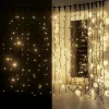 Luces De Navidad>DecoWoerner Cortina De Luces LED Parpadeante Para Uso Profesional Sistema IP67, 300 LED, 150 X 200 Cm