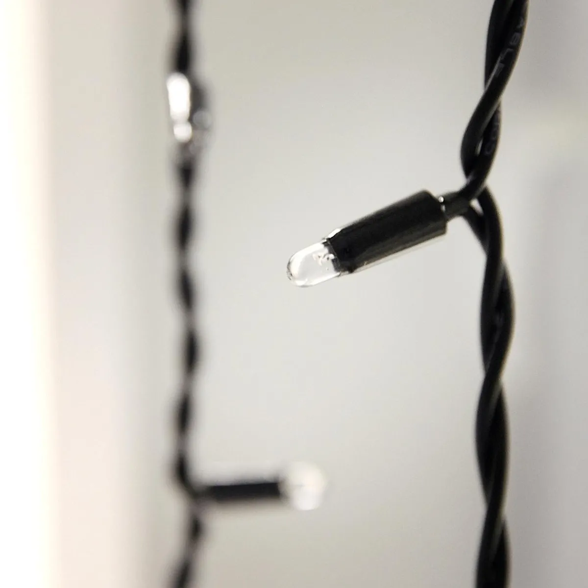Luces De Navidad>DecoWoerner Cortina De Luz 200 X 80 Cm 160 LED IP44, Negra