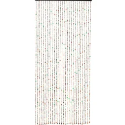 Decoración De Verano>DecoWoerner Cortina Deco De Color, De Madera, 90 X 200 Cm multicolor