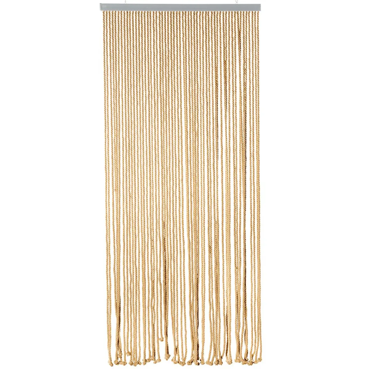 Decoración De Verano>DecoWoerner Cortina Decorativa Cuerdas Longitud 200 Cm Beige