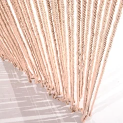 Decoración De Verano>DecoWoerner Cortina Decorativa Cuerdas Longitud 200 Cm Beige