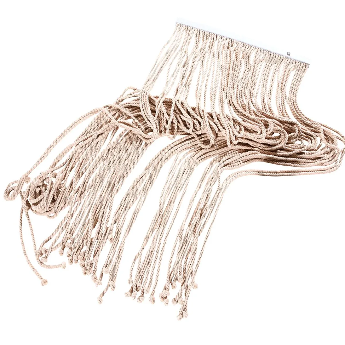 Decoración De Verano>DecoWoerner Cortina Decorativa Cuerdas Longitud 200 Cm Beige