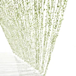 Decoración De Verano>DecoWoerner Cortina Decorativa Nature Longitud 200 Cm verde