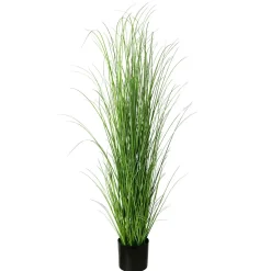 Hierba Decorativa>DecoWoerner Césped Artificial En La Maceta 150 Cm verde