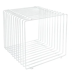 Expositores Para Tiendas>DecoWoerner Cubo De Celosía 40 X 40 Cm blanco
