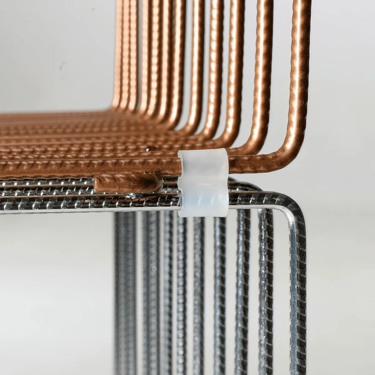Expositores Para Tiendas>DecoWoerner Cubo De Celosía 40 X 40 Cm plata