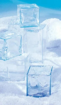 Decoración De Invierno>DecoWoerner Cubo De Hielo Decorativo 23 X 46 Cm transparente