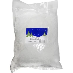 Decoración Dispersa|Decoración De Invierno>DecoWoerner Deco Crystal Snow 140 G (4 Litros) blanco