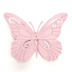 Decoración De Primavera>DecoWoerner Decoración De Pared "Mariposa" 35 X 44 Cm rosa