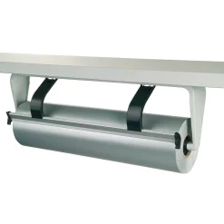 Portarrollos De Papel De Regalo>DecoWoerner Dispensador Bajo Mesa "Estándar" Anchura De Rollo 50 Cm Gris