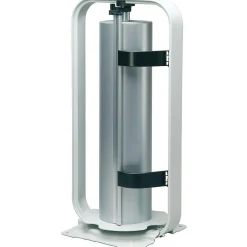 Portarrollos De Papel De Regalo>DecoWoerner Dispensador Vertical "Estándar" Anchura De Rollo 50 Cm, Claro Gris