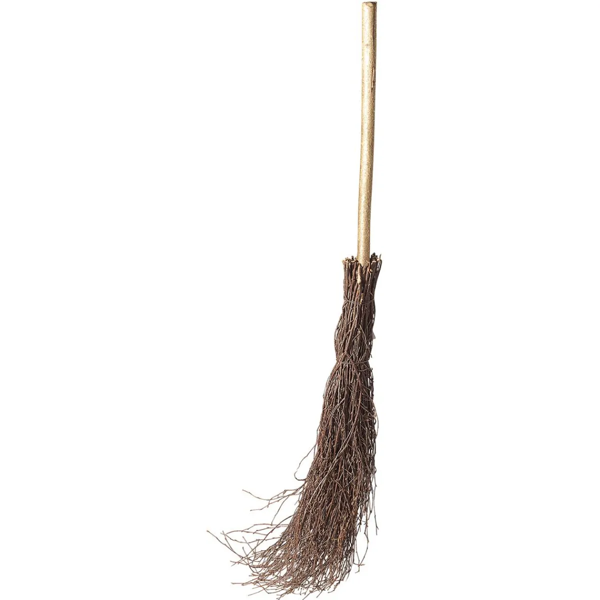 Decoración Temática|Decoración De Otoño>DecoWoerner Escoba Decorativa De Broza, 125 Cm marrón