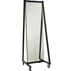 Expositores Para Tiendas>DecoWoerner Espejo De Probador Y De Pared VOGUE Altura 168 Cm Gris