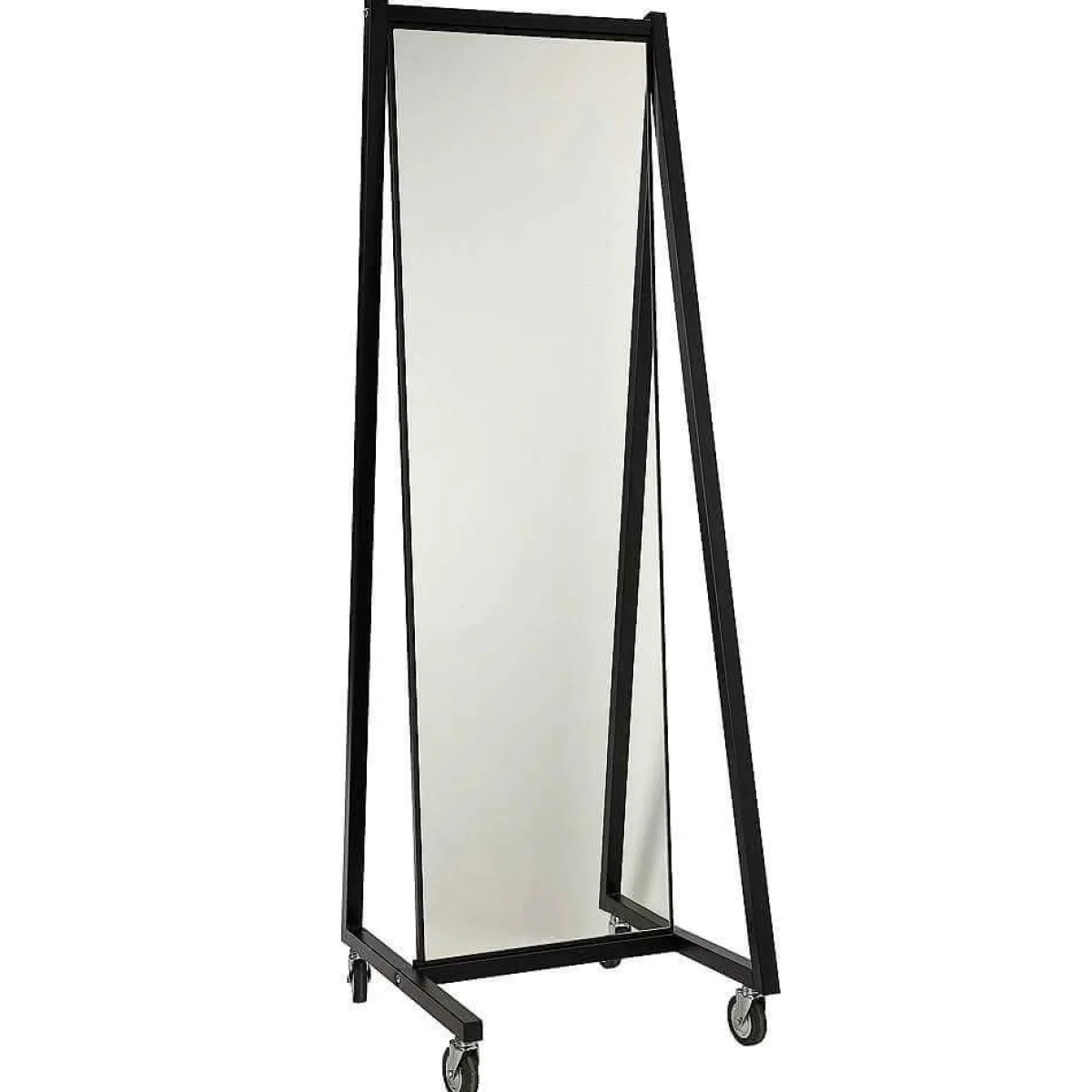 Expositores Para Tiendas>DecoWoerner Espejo De Probador Y De Pared VOGUE Altura 168 Cm Gris