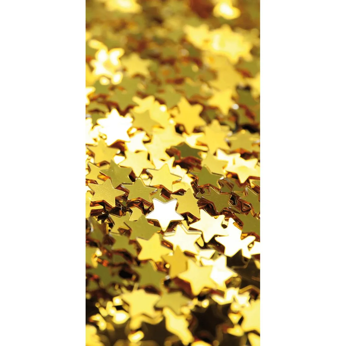 Pancartas De Navidad E Invierno>DecoWoerner Estandarte De Tela Estrellas Doradas 100 X 200 Cm oro