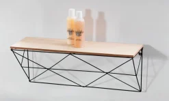 Expositores Para Tiendas|Decoración Natural>DecoWoerner Estantería De Pared Anchura 57 Cm marrón