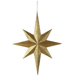 Estrella De Navidad>DecoWoerner Estrella Decorativa XXL 80 Cm oro