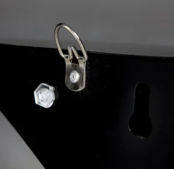 Luz Decorativa|Decoración Temática>DecoWoerner Estrella Luminosa Negra, Altura 95 Cm negro