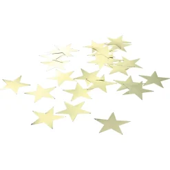 Decoración Dispersa|Estrella De Navidad>DecoWoerner Estrellas Decorativas Para Dispersar , Ø 10 Cm, 25 Piezas oro