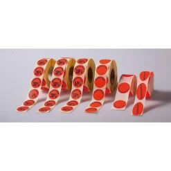 Etiquetaje|Material De Rebajas>DecoWoerner Etiquetas Promocionales 50 %, 1000 Piezas rojo