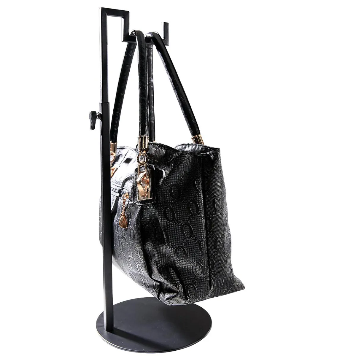 Expositores Para Tiendas>DecoWoerner Expositor De Accesorios 1 Brazo, Extensible 39 - 70 Cm negro