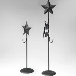 Expositores Para Tiendas|Estrella De Navidad>DecoWoerner Expositor De Accesorios Estrella, 2 Piezas negro