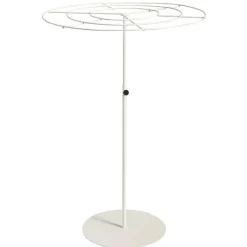 Ayudas Y Herramientas De Decoración>DecoWoerner Expositor De Anillo De Rejilla Ø 70 Cm blanco