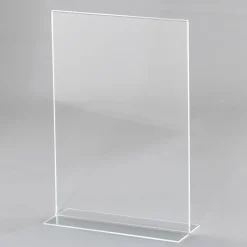 Carteles Y Señalización>DecoWoerner Expositor De Mesa, DIN A4, Formato Vertical transparente