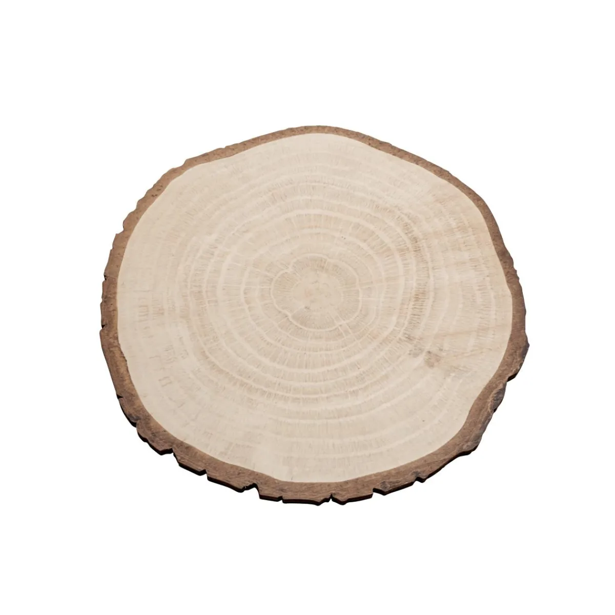 Expositores Para Tiendas|Decoración Temática>DecoWoerner Expositor Decorativo De Discos De Madera Impresos De 30 Cm De Diámetro marrón