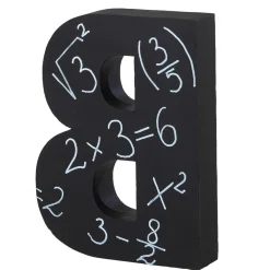 Decoración Temática>DecoWoerner Expositor Decorativo Letra B, Altura 50 Cm negro