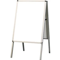 Carteles Y Señalización>DecoWoerner Expositor Para Carteles "Outdoor" Impermeable A1 plata
