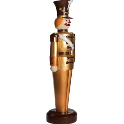 Decoración Navideña Xxl|Figuras De Navidad>DecoWoerner Figura De Soldado 185 Cm, Dorada-, Totalmente De Plástico marrón