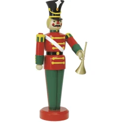Decoración Navideña Xxl|Figuras De Navidad>DecoWoerner Figura De Soldado Con Trompeta, 185 Cm multicolor