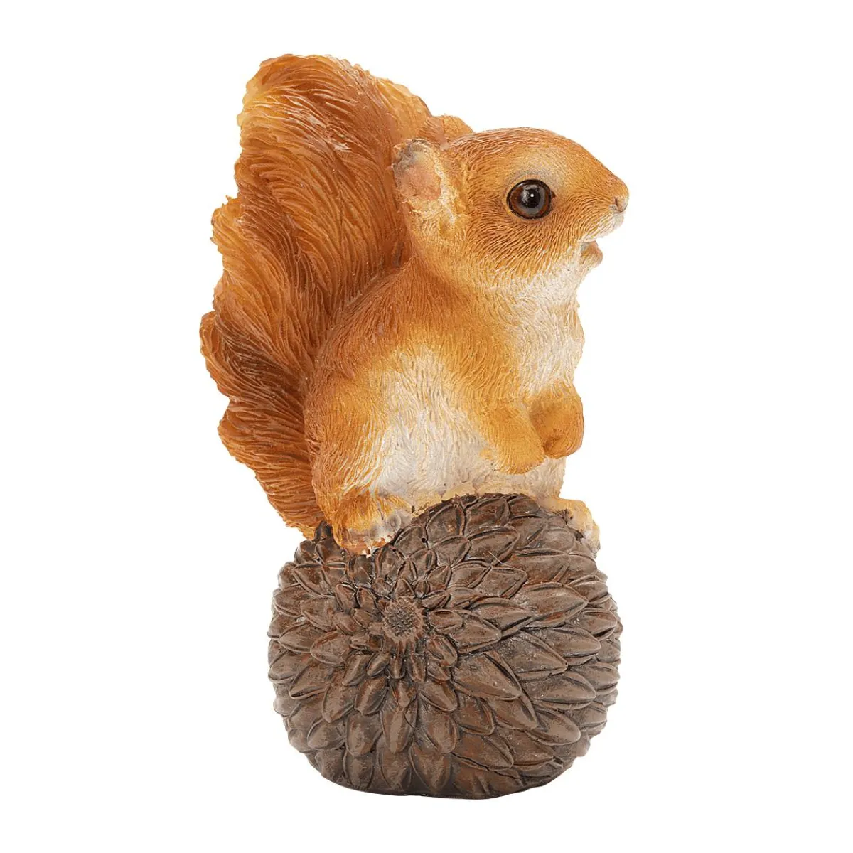 Decoración De Animales>DecoWoerner Figura Decorativa Ardilla Con Bellota 13 X 9 X 6 Cm (alto X Ancho X Fondo) marrón