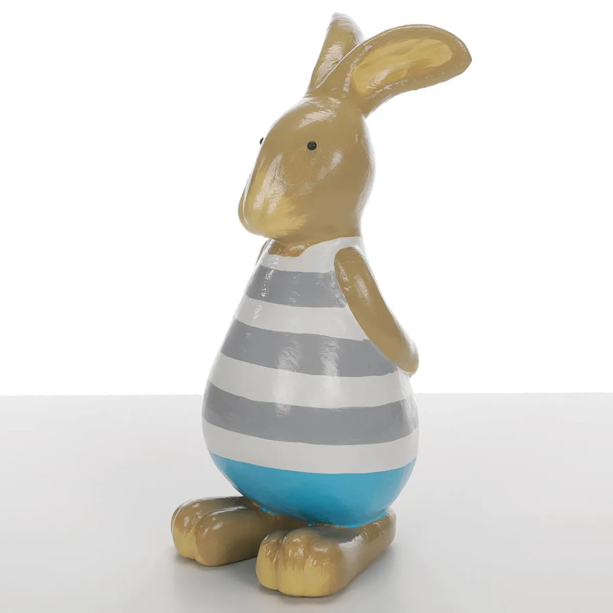 Decoración De Animales|Decoración De Pascua>DecoWoerner Figura Decorativa Conejo De Pascua , 39 Cm azul