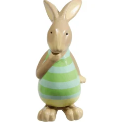 Decoración De Animales|Decoración De Pascua>DecoWoerner Figura Decorativa Conejo De Pascua , 39 Cm verde