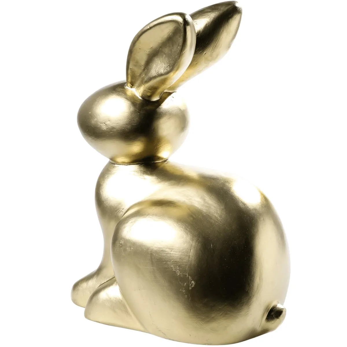 Decoración De Animales|Decoración De Pascua>DecoWoerner Figura Decorativa Conejo De Pascua Dorado, 50 Cm oro