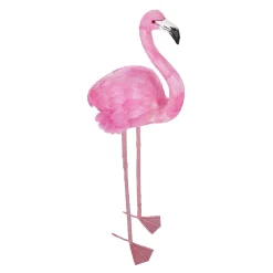 Decoración De Animales|Decoración De Verano>DecoWoerner Flamenco De 90 Cm De Altura, rosa