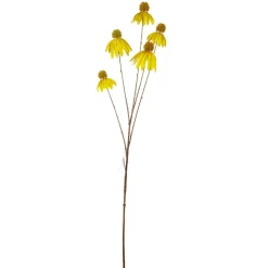 Cabezas De Flores Artificiales|Flores Artificiales>DecoWoerner Flor Artificial Coneflower92 Cm amarillo