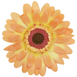 Decoración De Primavera|Cabezas De Flores Artificiales>DecoWoerner Flor De Gerbera Gigante, Ø 45 Cm, Color naranja