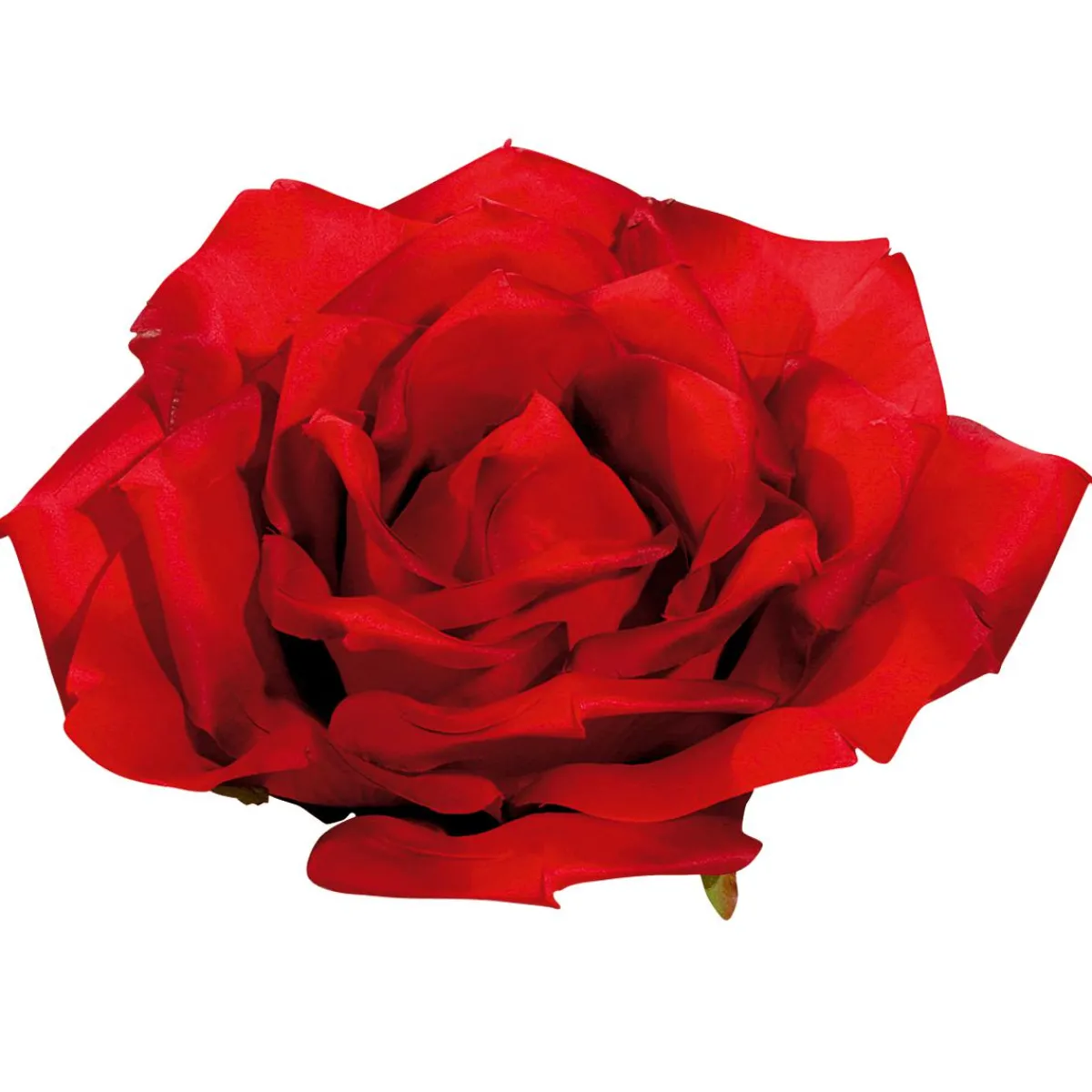 Decoración Temática|Cabezas De Flores Artificiales>DecoWoerner Flor Del Rosal XL Artificial, Ø 40 Cm, Color rojo