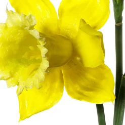 Decoración De Otoño|Flores Artificiales>DecoWoerner Flores Artificiales, Ramo De Narcisos 3 Piezas, 52 Cm amarillo