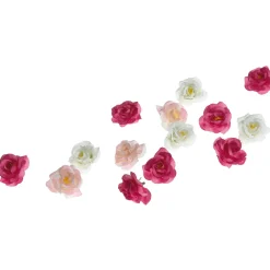 Decoración Dispersa|Decoración Temática>DecoWoerner Flores De Rosas Decorativas Ø 4 Cm multicolor
