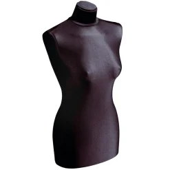Bustos De Costura>DecoWoerner Funda De Recambio Para Bustos De Sastre De Señora, Color negro