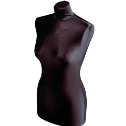 Bustos De Costura>DecoWoerner Funda De Recambio Para Bustos De Sastre De Señora, Color negro