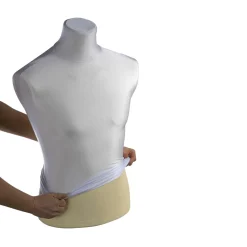 Bustos De Costura>DecoWoerner Funda De Recambio Para Maniquís De Costura De Hombre, Color blanco