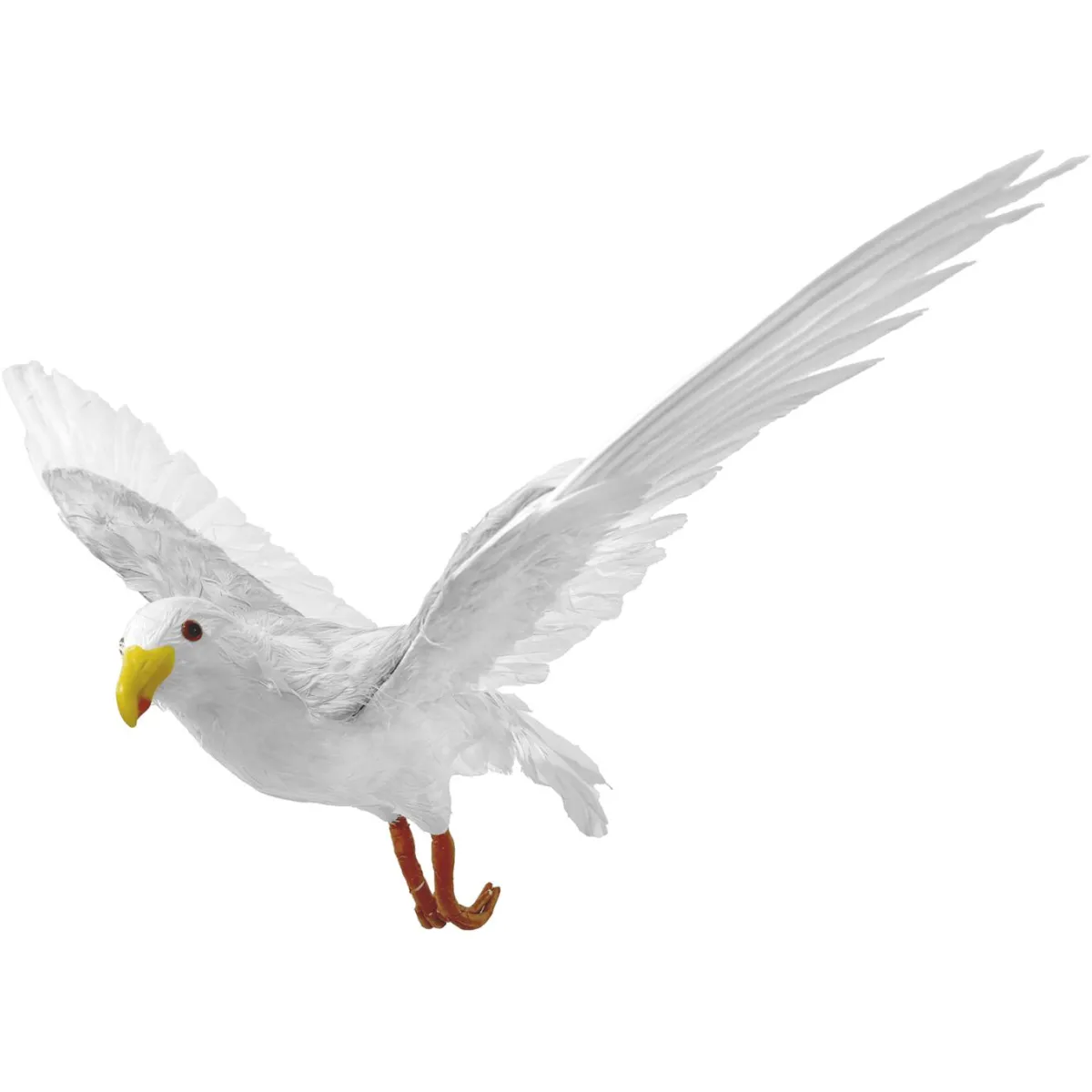 Decoración De Animales|Decoración De Verano>DecoWoerner Gaviota Decorativa Voladora 85 Cm blanco